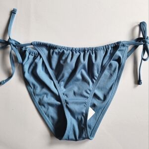 Blue Shade & Shore Ribbed Bikini Bottom.